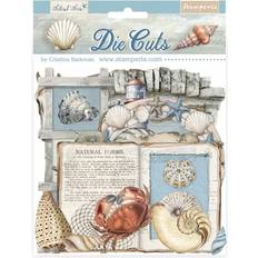 Klippböcker Stamperia Die Cuts Chipboard Silent Sea 37 St