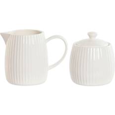 White Porcelain Milk Jug Set 250 ml 2 Pieces