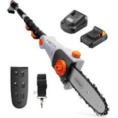 Cordless pole saw VonHaus 20V Battery Cordless Pole Chainsaw Grey