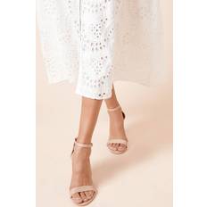 Dorothy Perkins Spark High Block Heel Sandals - Taupe