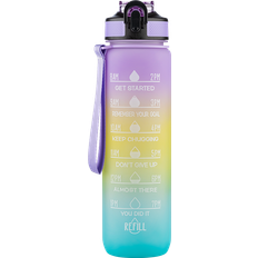 Beauty Rebels Motivational Water Bottle 1 L Daylight Vattenflaska