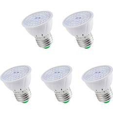 Plantlights Jojomino 5X E27 80 LEDs Plant Grow Lamp