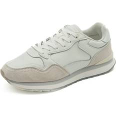 HOFF Sneakers HOFF City Cali Läderskor Hud Karta Nyckelband - Vit/Beige