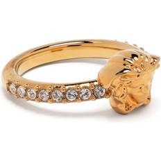 Versace Versace-Anello La Medusa Con Cristalli - Uomo