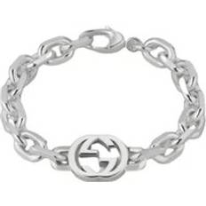 Gucci Smycken Gucci Logo Charm Kedjearmband Accessoarer - Gray