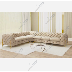 Snooze Online Velvet Corner Chesterfield 4 5 6 Sofa