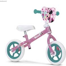 Toimsa Barncykel Minnie Mouse 10" Utan Pedaler Rosa Barncykel