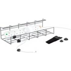 Livivo Under Desk Cable Management Tray Grey