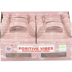 Positive Vibes Backflow Incense Cones Pack 12