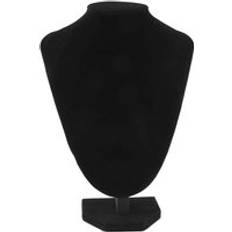Black - Women Jewellery Stands Tlily Mannequin Bust Jewelry Necklace Pendant Earring Display Stand Holder - Black