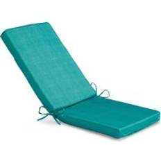 Textiles Luxury Living Plain Water Resistant Outdoor Pad 42cm x 95cm Chair Cushions Green
