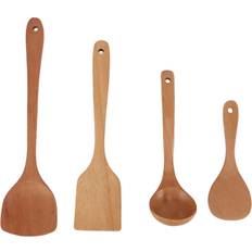 Trä Stekspadar Cosy@home Wooden for Non Slip Turner Spatula