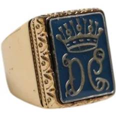 Gula - Herr Ringar Dolce & Gabbana Crown Adjustable Ring Yellow