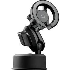 Magnetic Phone Holder With Adhesive Suction Cup Mount