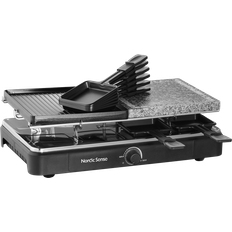 Raclette 8 Pers 1400 Watt Svart