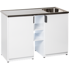 Nimo Tvättbänkar Nimo TB 1200 TMH Tvättbänk Vit Höger 1200x900 mm