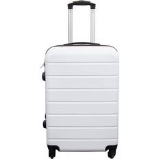Kuffert hvid Borg Living Hardcase Kuffert Str Medium Hvid