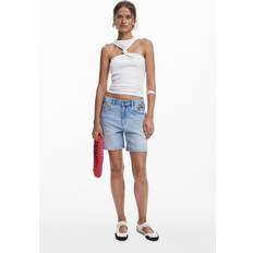 Desigual Shorts Desigual Jeans - Blå