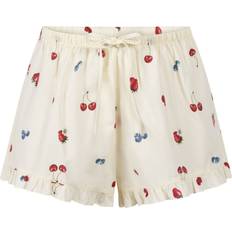 Dam - Orange Shorts Hunkemöller Vävda Kort Vävd Ruffle Shorts - Gul