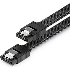 30 cm SATA 3 Nylon 6 Gbit Anslutningskabel