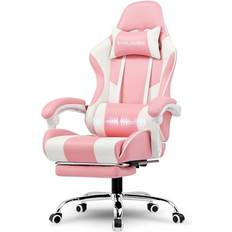 Gaming chair with massage GTPLAYER Spelstol Med Fotstöd Med Massage