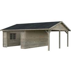 Garagen Palmako Garage Roger 19 0 16 2 m² 44 mm (Gebäudefläche )