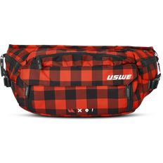 USWE Waist Hip Pack 6L Flannel - Black-Red