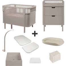 Sebra Skötbord Sebra Sängen Och Skötbordet Jetty Beige Bundle 2