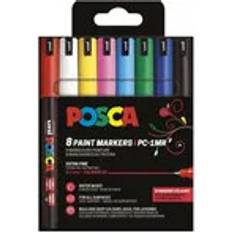 Posca Hobbymaterial Posca PC-1MR 8-Pack Pennor