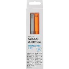 Orange Gel Pens Erasable Gel Pens Orange Grey Pack 2