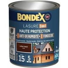 Målarfärg Bondex Brun Satin Finish Primerfärg 1 Liter