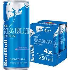 Energy Drinks Sport- & Energydrinks Red Bull Energy Drink Sea Blue Edition 4x250ml