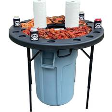 Picnic Tables King Kooker 3.5-ft x 3.5-ft Folding Picnic Table