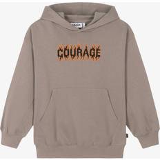Molo Hoodies Molo Boys Cotton Courage Hoodie - Beige