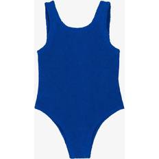 Hunza G irls Royal Blue Crinkle Swimsuit