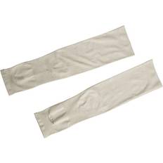 Tomtop Jms Sun Protection Arm Sleeves Nylon Breathable - White