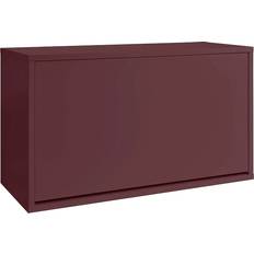 Shoe Box - Maroon Red
