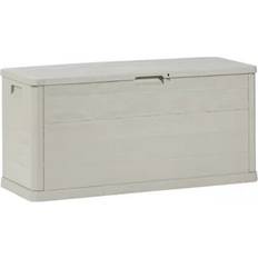 Toomax Coffre de Jardin Woody's Taupe 280 L Gris