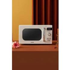 800W 20L Retro Microwave Oven