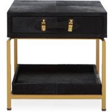 Premier Kensington Townhouse Hair On Hide Bedside Table