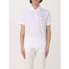 Emporio Armani Herre Polotrøjer Emporio Armani Polo Shirt Swimwear - White