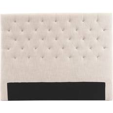 Têtes de lit Miliboo Capitonnée Tissu Naturel L160 cm Enguerrand Tête de lit