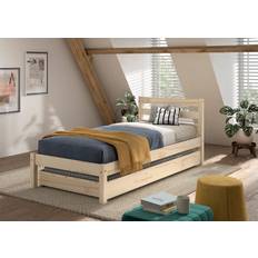 Barnsängar Vipack Einzelbett Pino 90x200 cm Mit Lattenrost