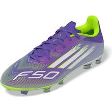 Lilla Fodboldstøvler adidas Performance Fodboldstøvler F50 League - Lilla/Mørkelilla/Sølv/Offwhite