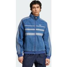 Denim Jackets - Men adidas Adicolor First Blue Denim Track Top Light - First Blue