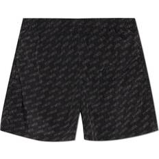 Diesel Badkläder Diesel Short De Bain Mi-Long All-Over Logo All-Over - Black