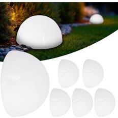 Ground Lighting on sale Monzana Set of 6 LED Solar Lights Weatherproof IP44 Ground Lighting