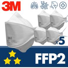 Workwear & Equipment 3M Aura FFP2 Atemschutzmaske 9320 Plus 5 Stk
