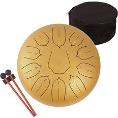 Lomuty 12 Inch Steel Tongue Drum 11 Notes