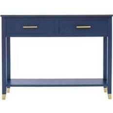 Blue Console Tables Cabinet Bits Palazzi 2 Drawer Navy Console Table